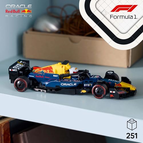 LEGO Speed Champions Oracle Red Bull Racing RB20 F1 Race Car 77243 - Buildable Formula 1 Model with Driver Minifigure for Adults