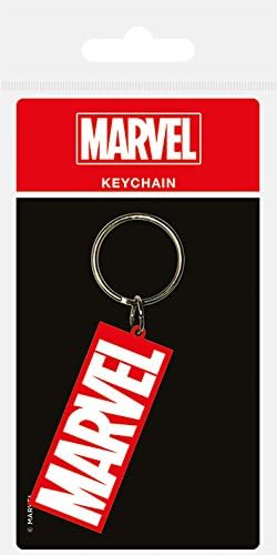 Pyramid International Marvel Rubber Keychain, Multi-Colour, 4 x 6 x 1.3 cm