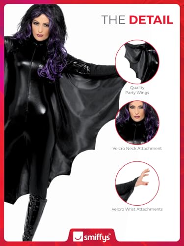 Smiffys Vampire Gothic Style Bat Wings (23133)