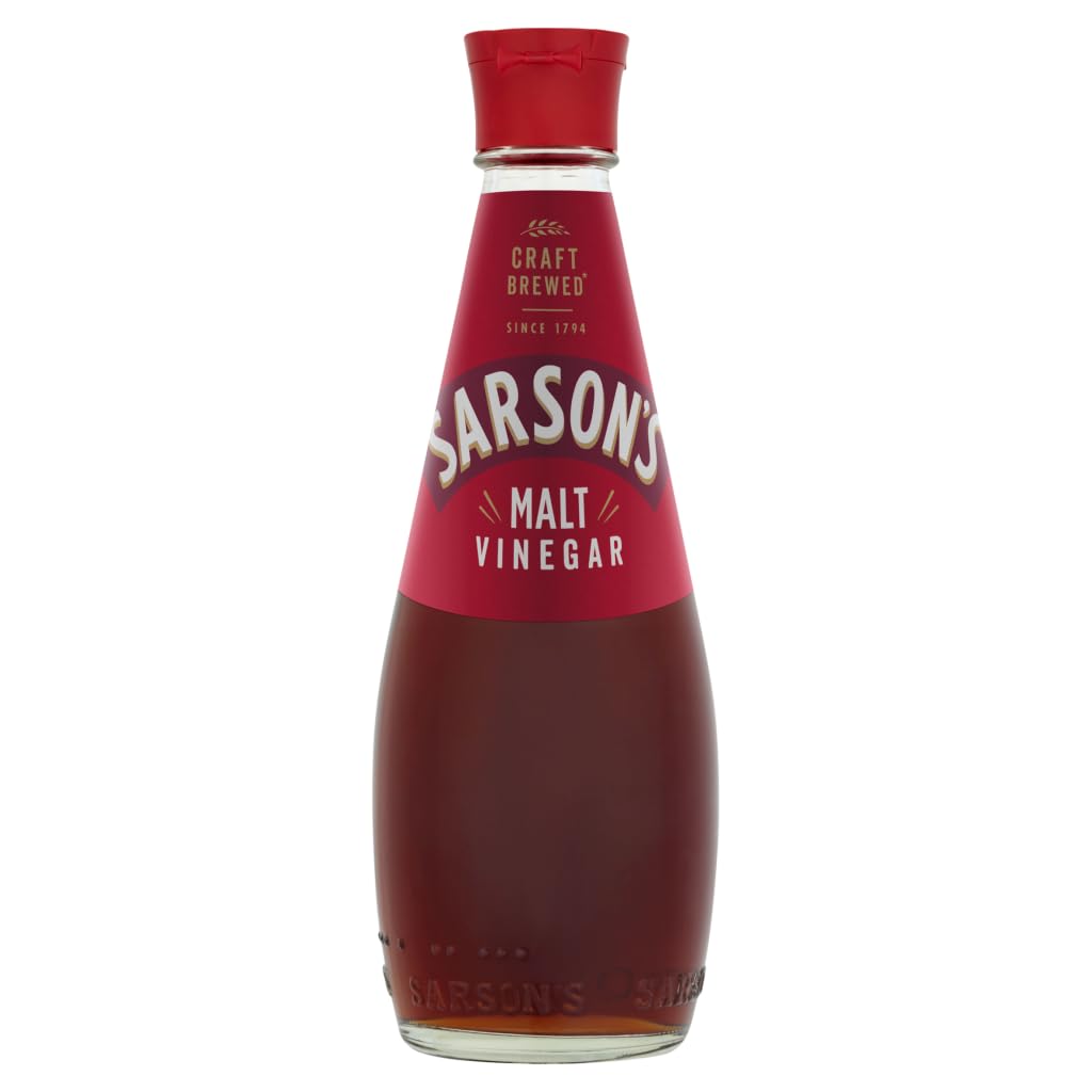 Sarson's Original Malt Vinegar - Traditional Brewed Flavor | 250ml Bottle 1