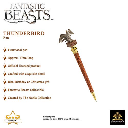 The Noble Collection Fantastic Beasts - Thunderbird Pen with Mini Sculpture (NN5135)