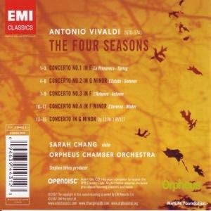 Sarah Chang - Vivaldi: The Four Seasons (1507)