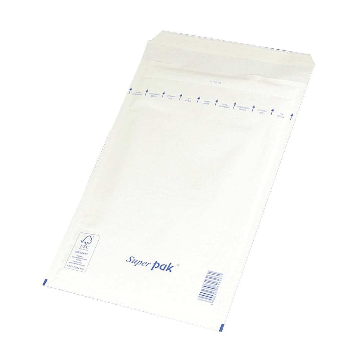 OFFICER PRODUCTS Bubble Lined Self-Seal Mailers - C13 Format, White, 10 Pcs | 170x225mm 1