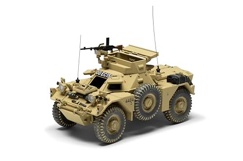 Airfix A1386 Ferret Scout Car Mk 1 Military Model Building Kit | Scale 1:35 | Skill Level 2