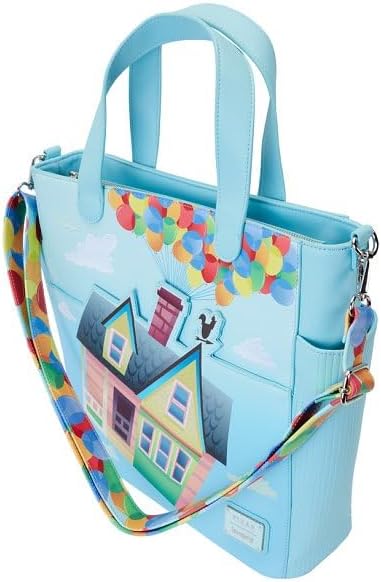 Loungefly Pixar Up 15th Anniversary Convertible Tote Bag Blue (WDTB3002)