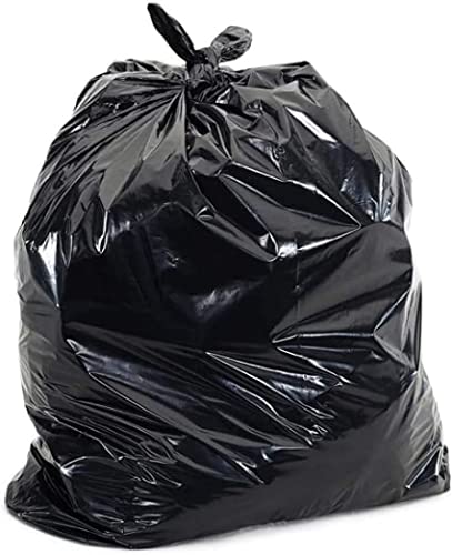 Addis 504870 Black Plastic Refuse Sacks - 90L Capacity, 20 Bags Per Roll 2