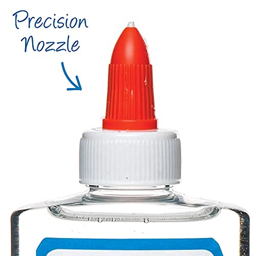 Baker Ross AR533 Clear PVA Glue - 150 ml Washable Liquid Glue for Crafts and Slime 5