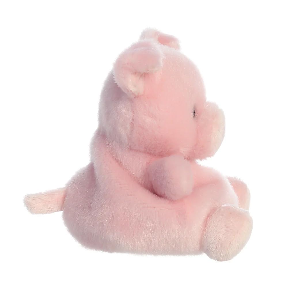 AURORA Palm Pals Wizard The Pig Soft Toy - Pink | 10 cm | Suitable from Birth 3
