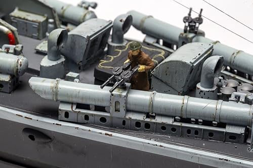 Airfix Vintage Classics A05280V Vosper M.T.B Plastic Model Watercraft Kit | 1:72 Scale | 189 Parts 3