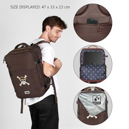 One Piece Skull Large Travel Backpack (07956)