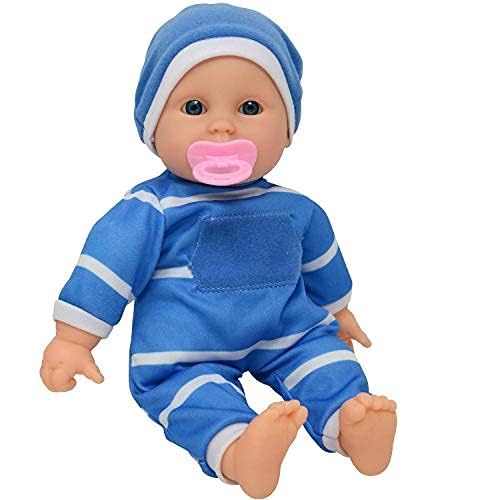 The New York Doll Collection 11 inch Soft Body Baby Boy Doll - Caucasian 7