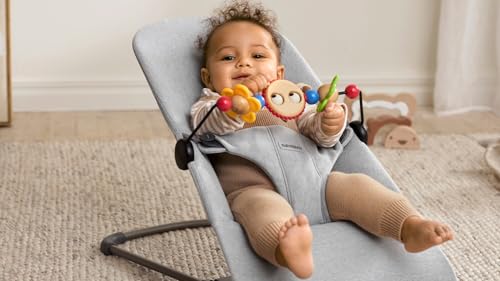 BabyBjörn Wooden Toy for Bouncer - Googly Eyes Playset for Babies 8