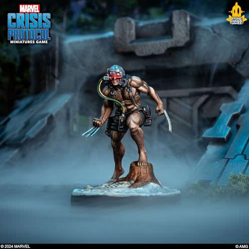 Atomic Mass Games Marvel: Crisis Protocol Character Pack - Weapon X & Maverick (CP109)