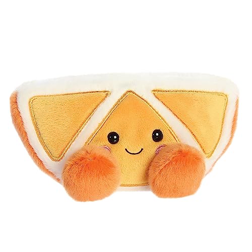 AURORA Palm Pals Tucker Mandarin Stuffed Toy - 5In, Orange & White | Suitable from Birth