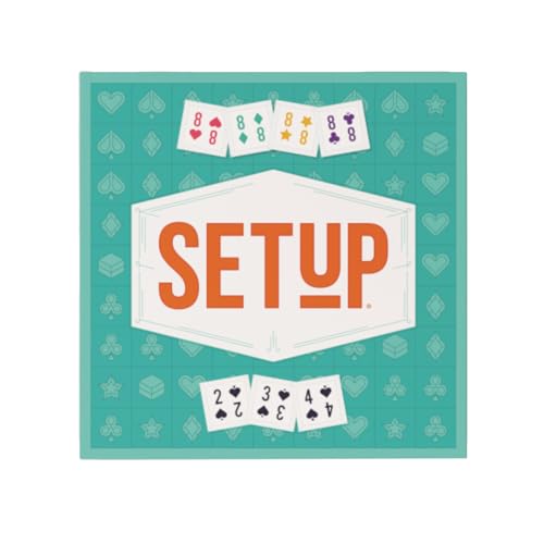 Bezzerwizzer SETUP Rummy Style Family Board Game (BZWSET0102)