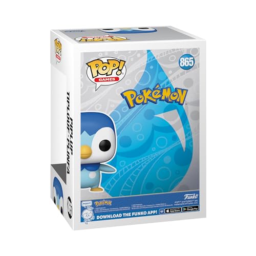 Funko Pop! Games Pokémon - Piplup Vinyl Figure (Model Number: 12345)