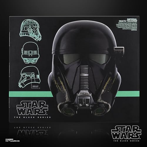 Star Wars The Black Series Imperial Death Trooper Premium Electronic Helmet | Unisex Adult | Ages 14+ 10