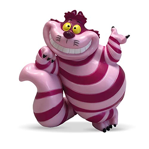 Bullyland Disney Alice in Wonderland Cheshire Cat Figure - Hand-Painted Collectible Toy (7.3 cm)