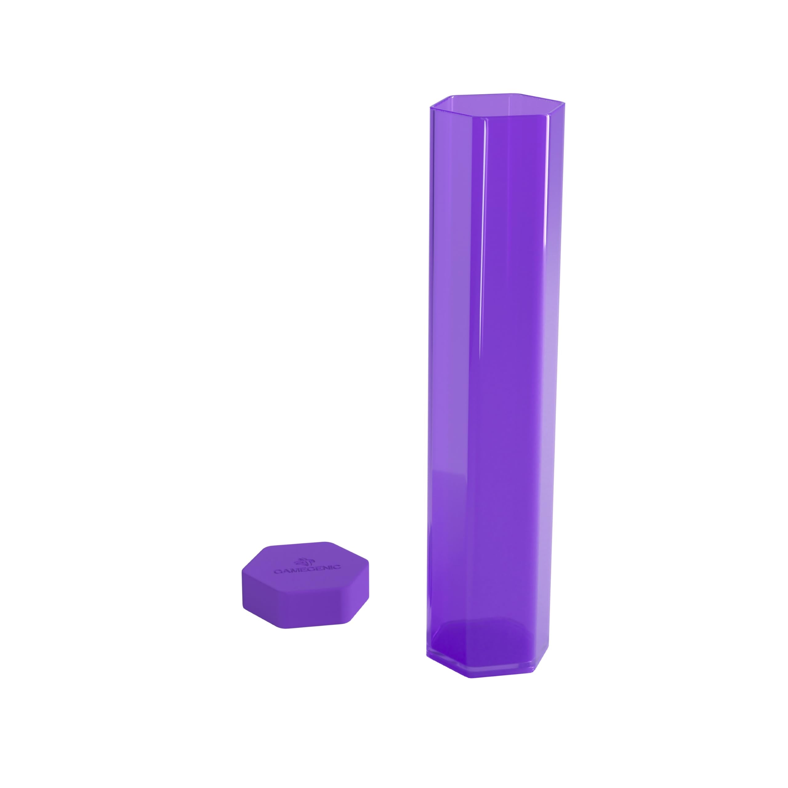 Gamegenic Purple Playmat Tube - Card Game Accessory for Board Games 3