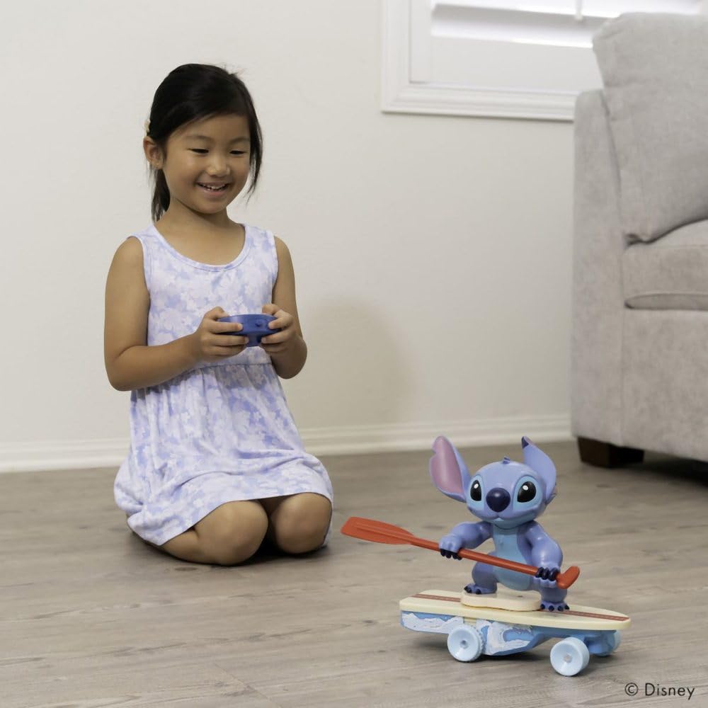 Jada Disney RC Stitch Surfer - 360° Rotation & Self-Rising - Ages 3+