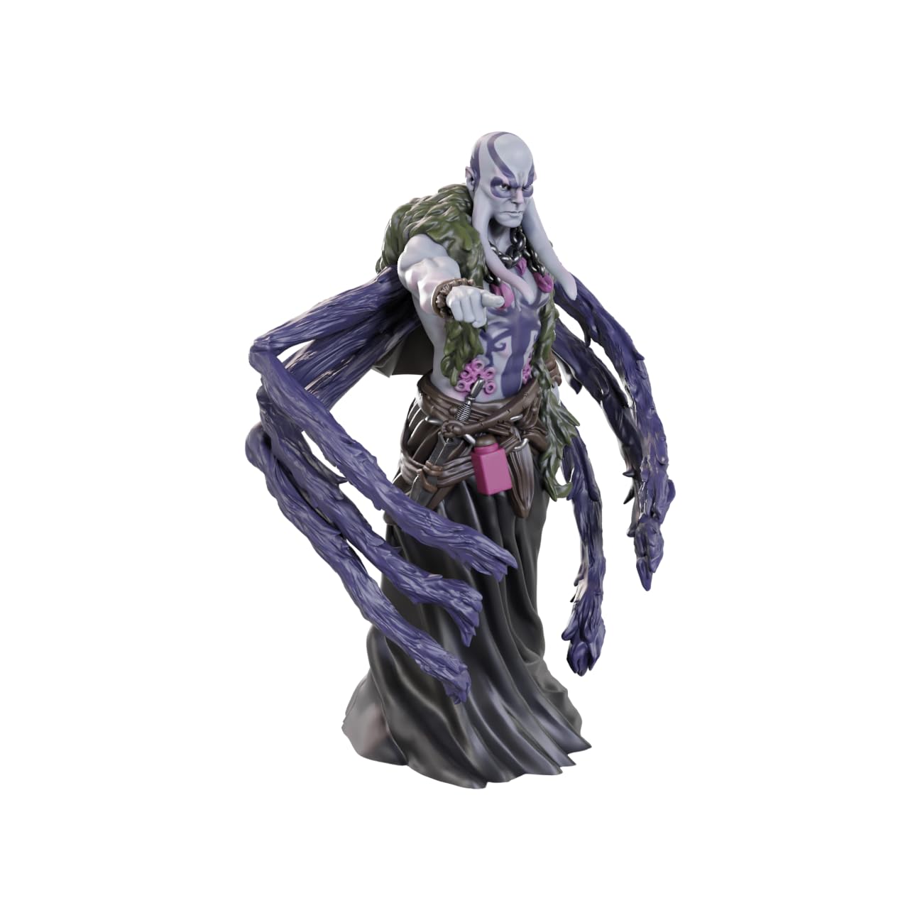 WizKids D&D Nolzur's Marvelous Miniatures - Kraken Priest (Wave 24) | Unpainted Plastic Figure 2
