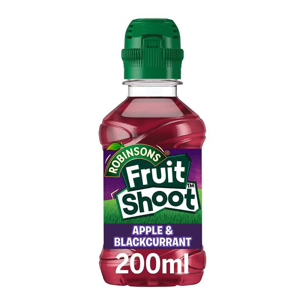 FRUIT SHOOT Apple and Blackcurrant Fruit Juice - No Added Sugar | Vitamins | 8 x 200ml Bottles 2