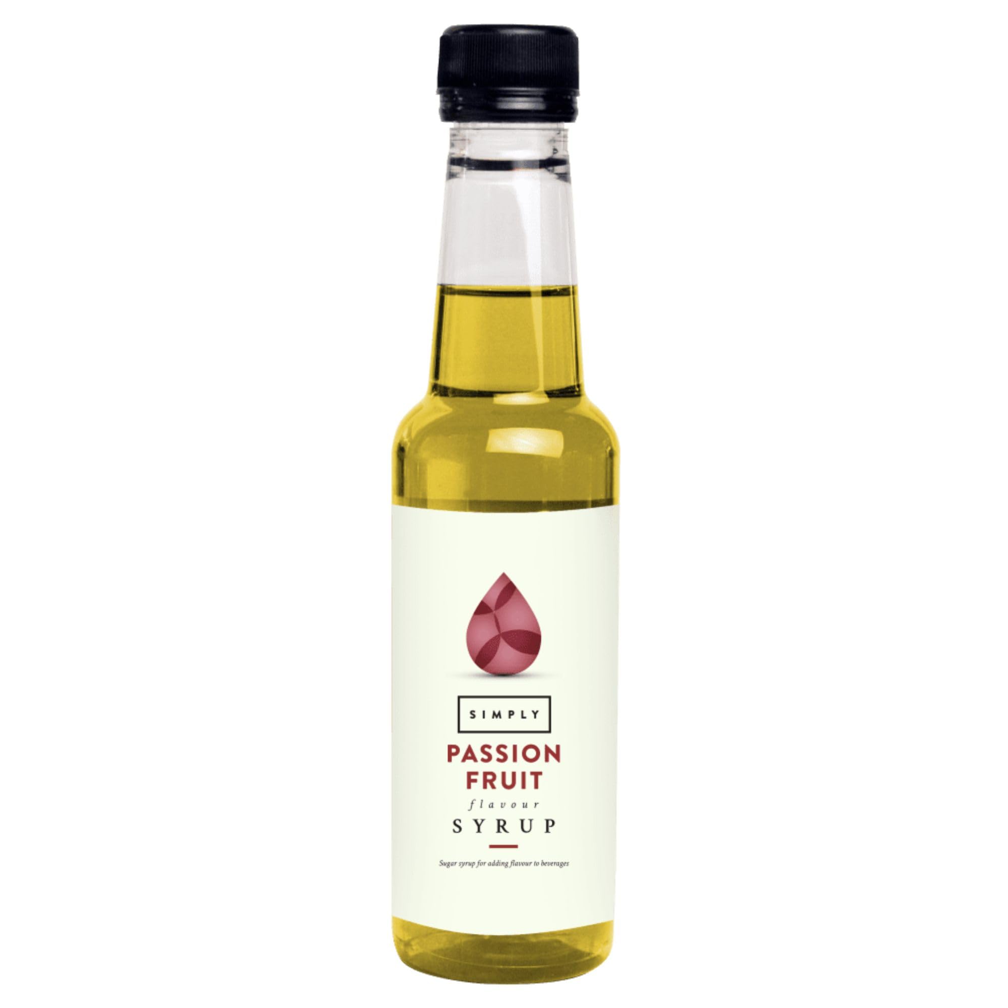 Simply Passion Fruit Syrup - Vegan, Nut Free Flavoured Syrup for Coffee & Cocktails | 250 ml