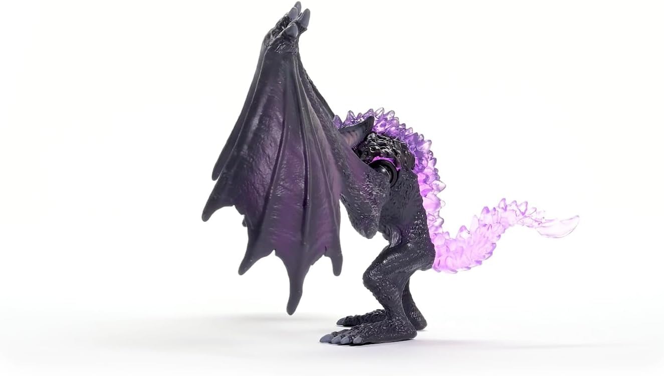 Schleich Eldrador Creatures Shadow Stone Monster - 9" Movable Action Figure with Crystal Set for Ages 7+ 2