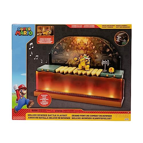 Super Mario Deluxe Bowser Battle Playset - Nintendo Switch (2023)