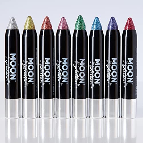 Moon Glitter - Holographic Glitter Paint Stick Body Crayon (16 x 11 x 2 cm) (G06568)