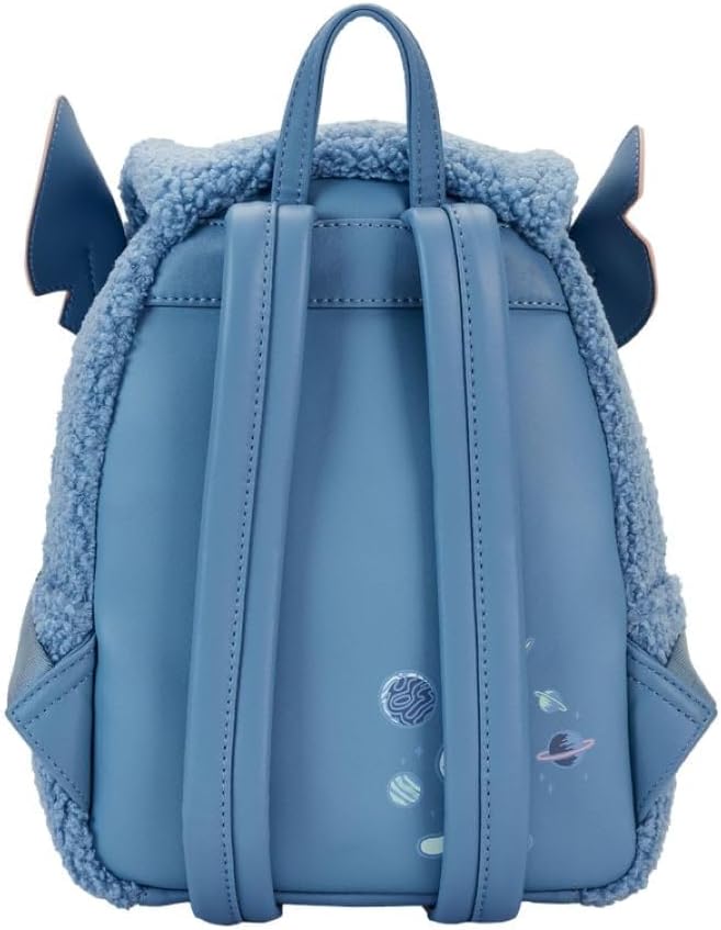 Loungefly Stitch Plush Pocket Mini Backpack 2