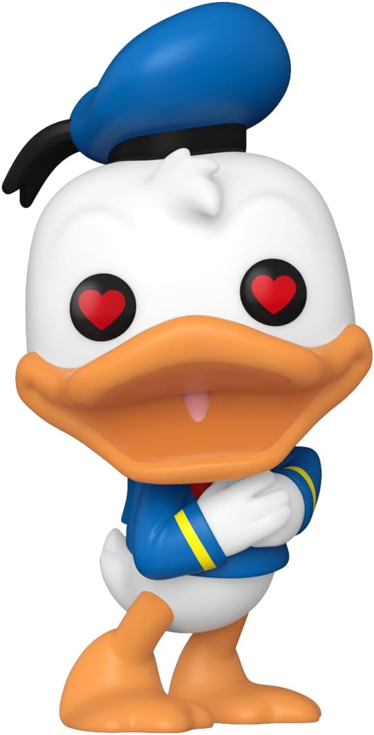 Funko POP! Disney: Donald Duck 90th - Donald Duck - (Heart Eyes) - Collectable V