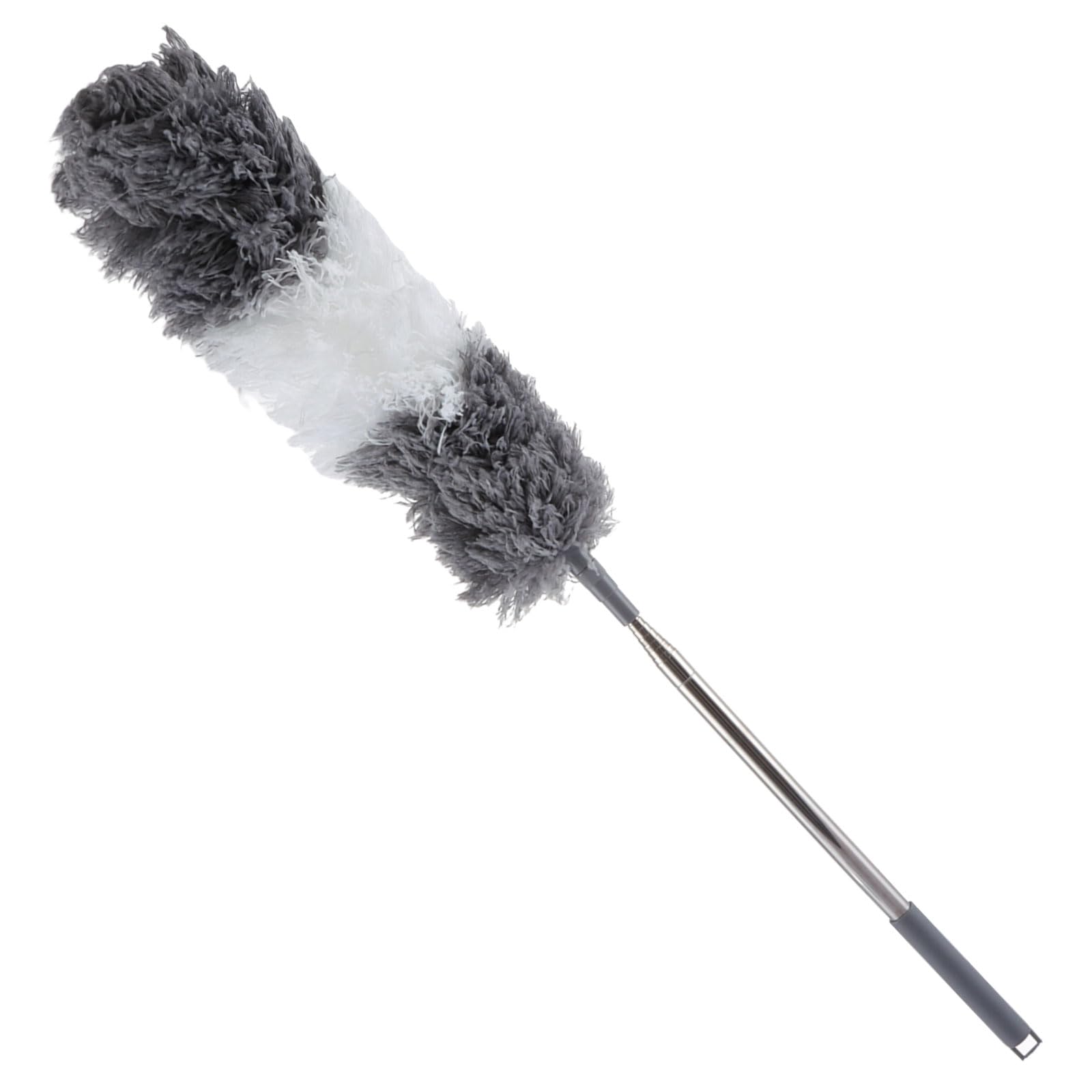 ASelected Extendable Microfiber Duster - Telescoping Stainless Steel Pole up to 2.75M | Bendable Head | Washable 1
