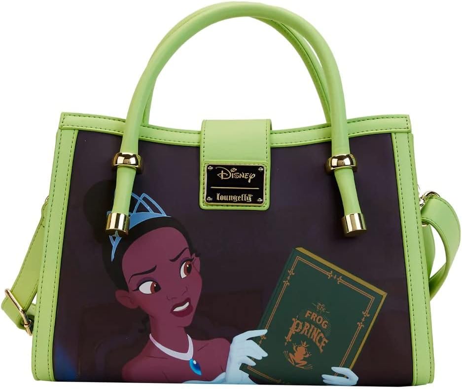 Loungefly Disney Princess and the Frog Princess Scene Crossbody Bag (WDTB2704)