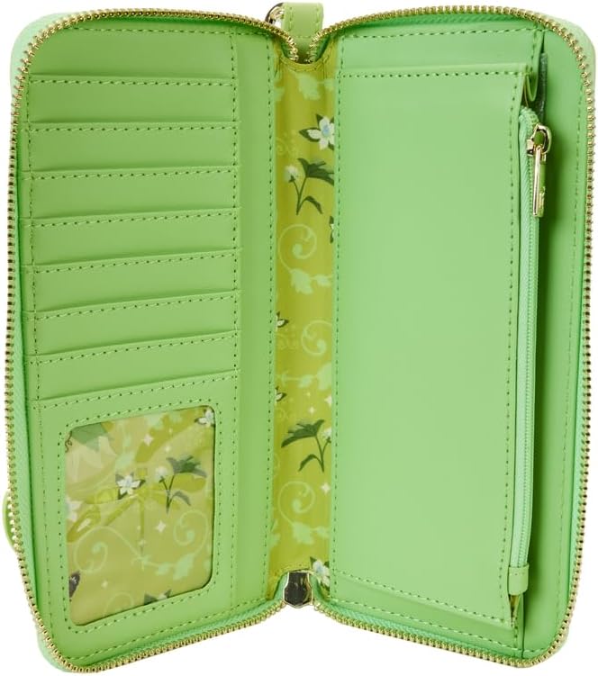 Loungefly Disney Princess and The Frog Tiana Lenticular Zip Around Wallet (LF-WDWA2879)