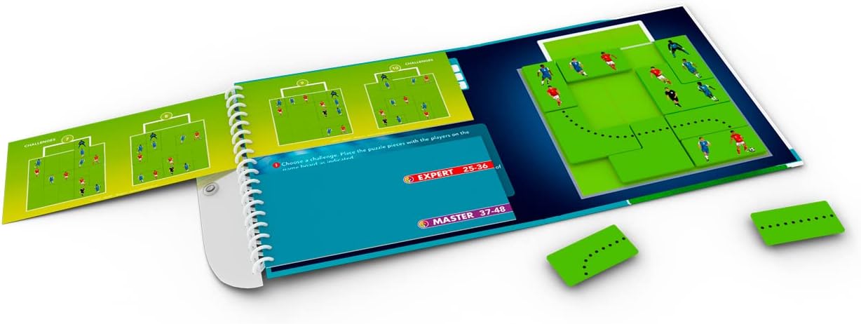 SmartGames Gooal! - Magnetic Puzzle Game with 48 Challenges, 6+ Years