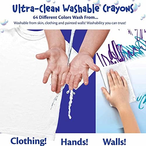 Crayola Ultra-Clean Washable Large Crayons - 8-Count Art Set 8