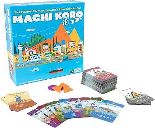 Pandasaurus PAN201905 Machi Koro 5. Jubiläumserweiterungen, gemischte Farben