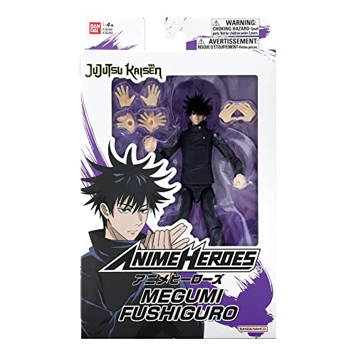 Bandai Anime Heroes Jujutsu Kaisen - Megumi Fushiguro Action Figure 8