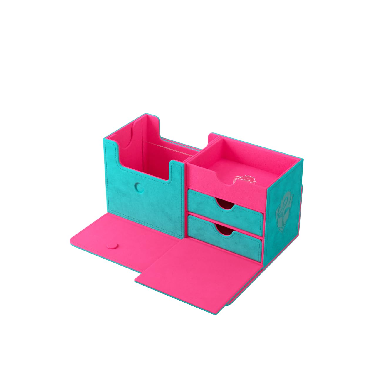Gamegenic The Academic 133+ XL Teal/Pink Trading Card & Accessory Holder 2