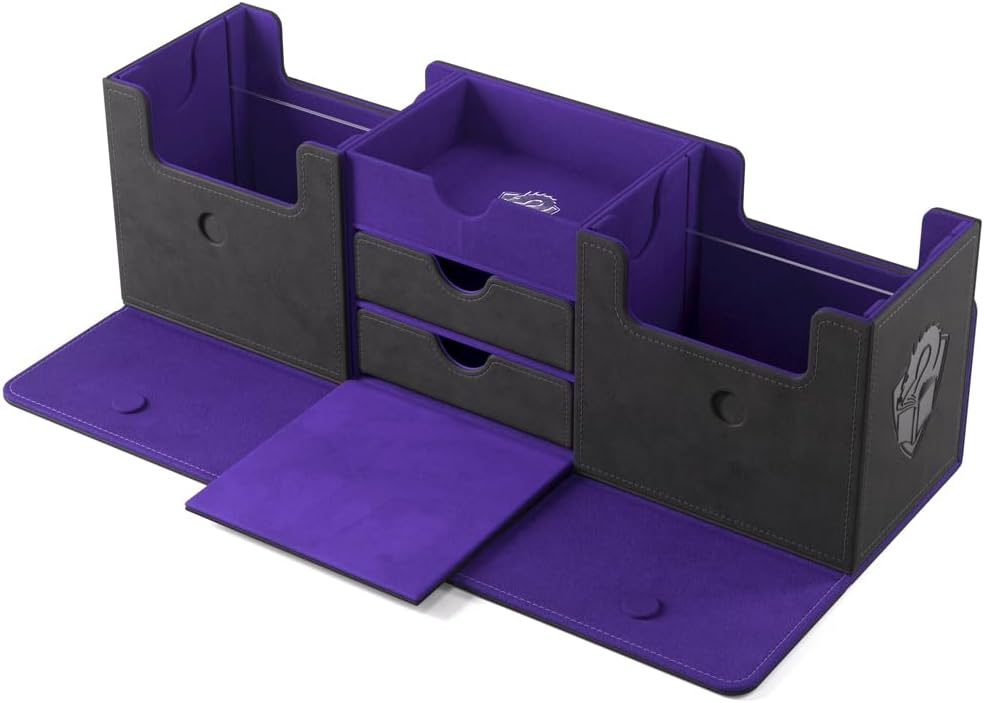 Gamegenic The Academic 266+ XL Deck Box Black/Purple 2
