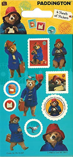 Paper Projects Paddington Movie Party Bag Stickers Bundle (18 Sheets) 7
