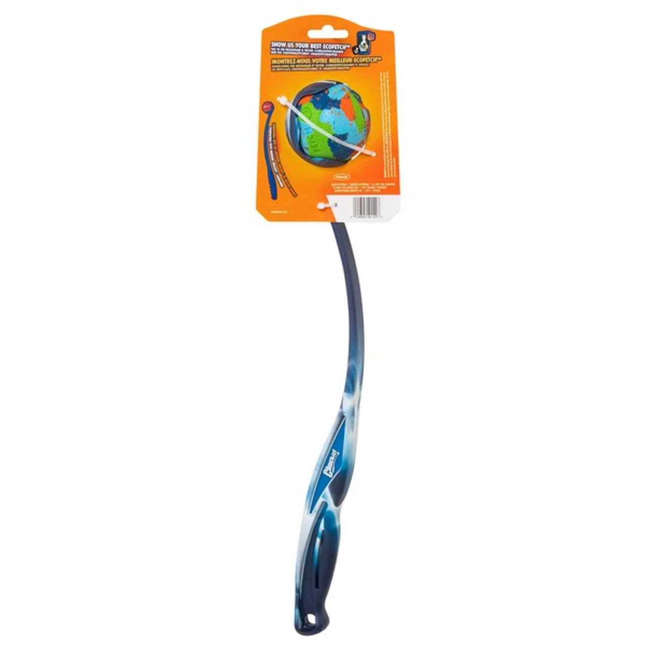 Chuckit! NFD ECO Fetch Day Recycled Material Sport Launcher & Dog Ball | 12' Size | Multi Color