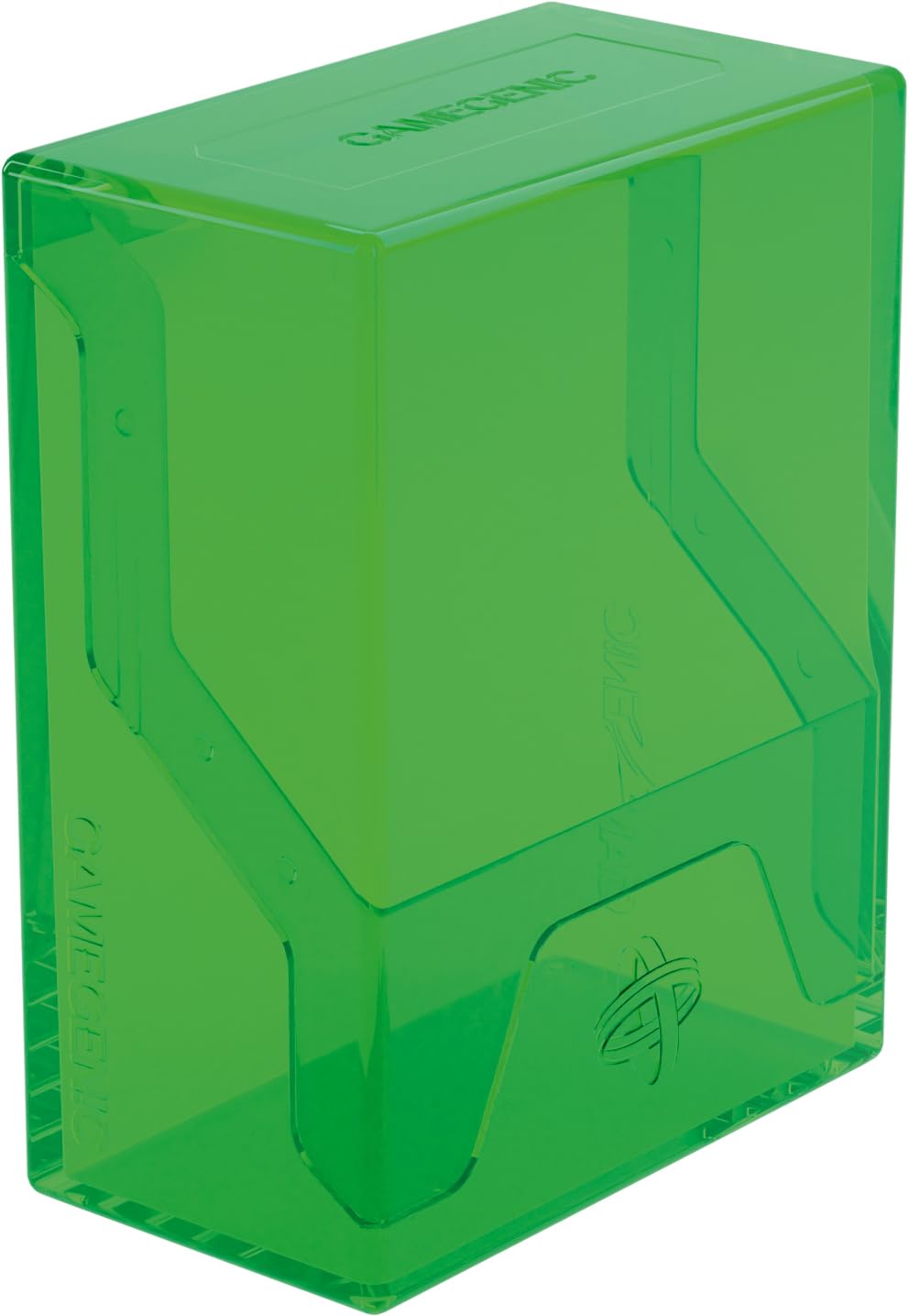 Gamegenic Bastion 50+ XL Deck Box - Green | Plastic | Secure Closure | Portable 1