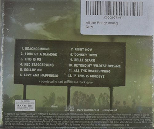 Mark Knopfler & Emmylou Harris - All The Roadrunning [Audio CD] 4