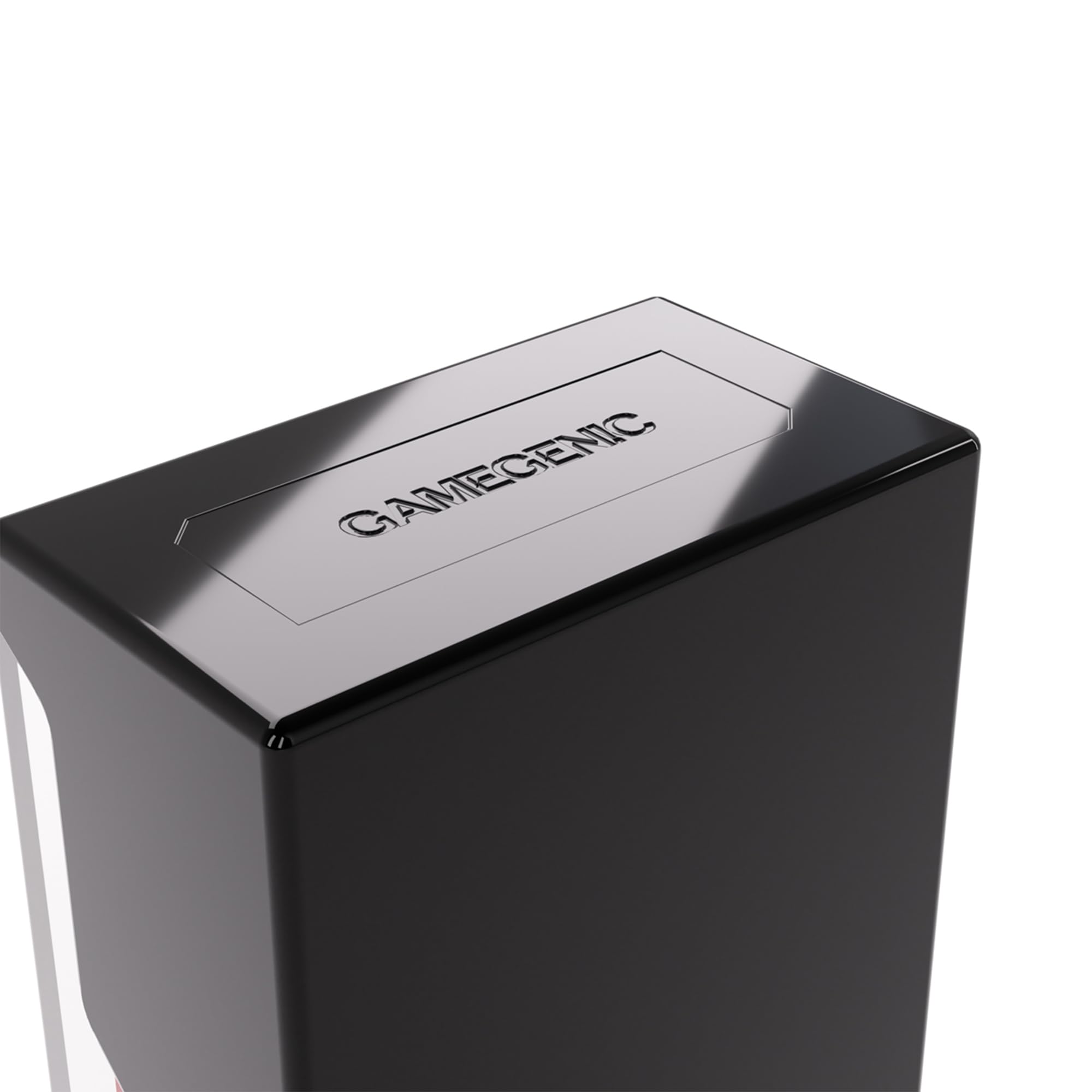 Gamegenic Bastion 50+ Black/Transparent Deck Box for Card Games 7