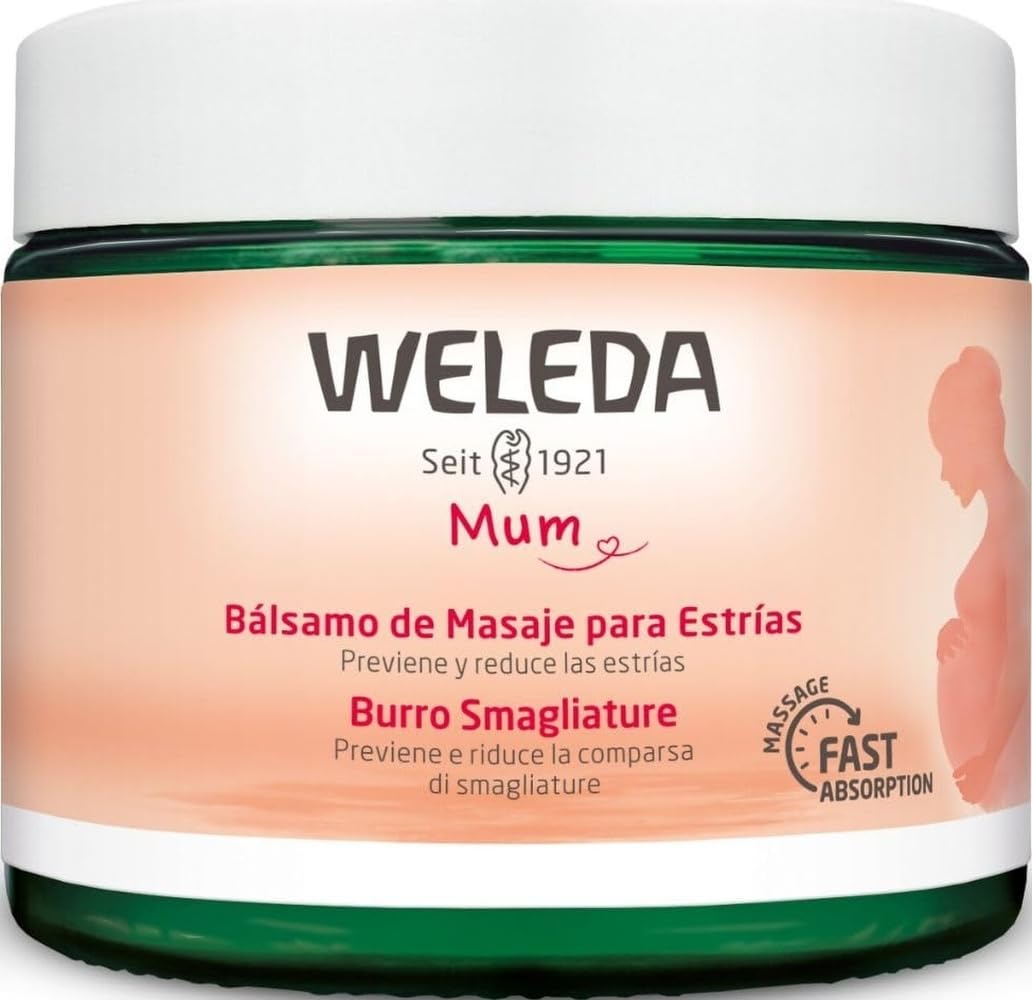 WELEDA Organic Mama Pregnancy Body Butter - Prevents & Reduces Stretch Marks, Improves Elasticity | 150 ml 1