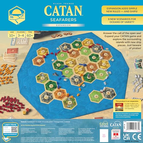 CATAN Seafarers Expansion Board Game (CN3083)