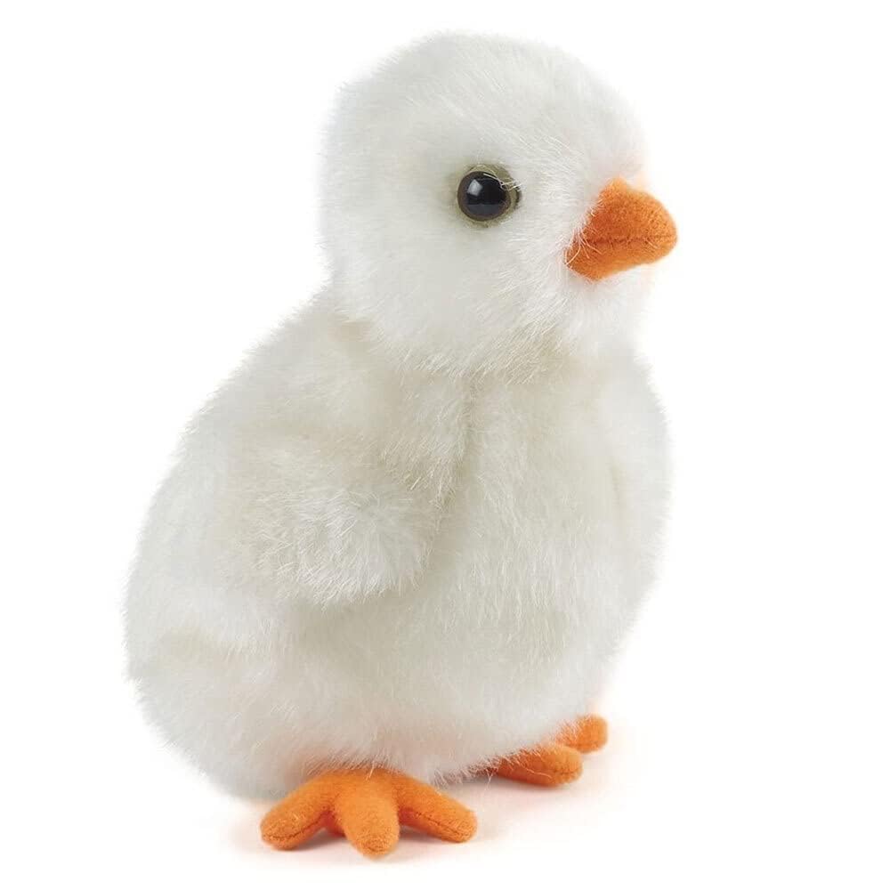 Living Nature Fluffy Chick Plush Toy - Realistic Soft Stuffed Animal for Kids & Collectors