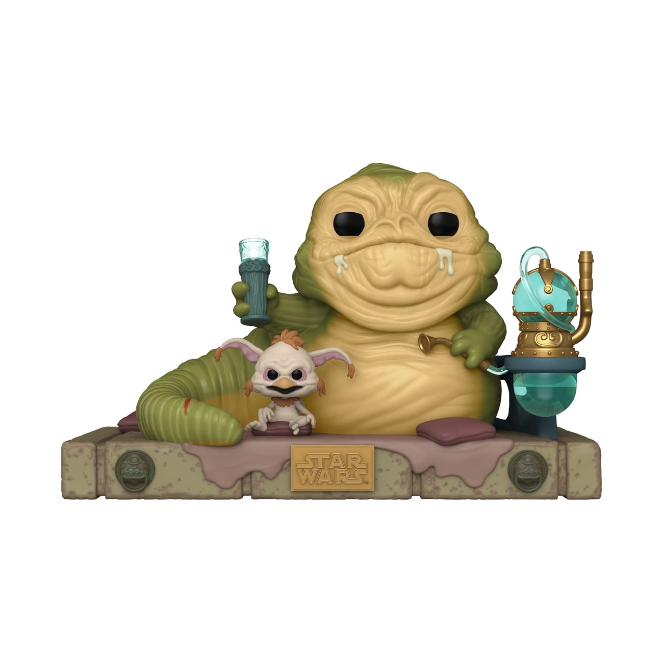 Funko Pop! Star Wars Jabba The Hutt & Salacious B. Crumb Vinyl Figure Set (Model 70742)